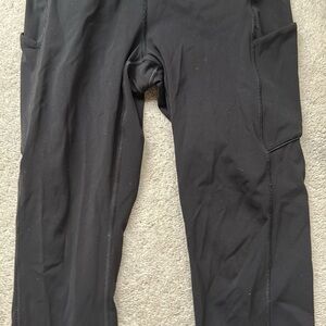 lululemon crop 25" leggings with pockets